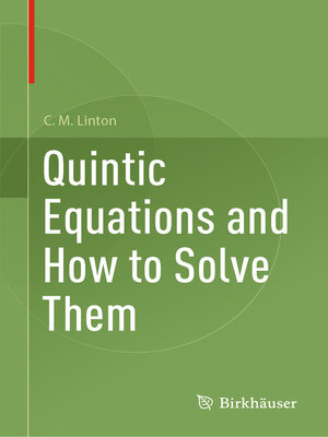 cover image of Quintic Equations and How to Solve Them